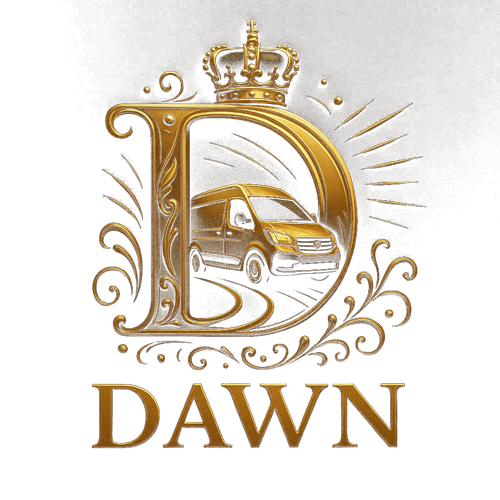 „Dawn Drive Fahrdienst Service“-Logo, zur Startseite